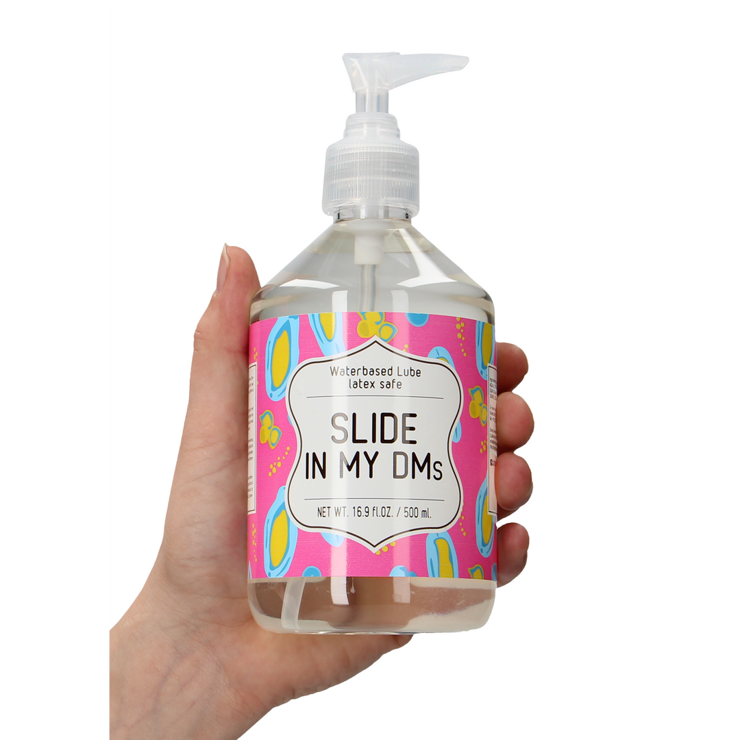 Slide In My DMs - Wasserbasierte Gleitmittel - 17 fl oz / 500 ml
