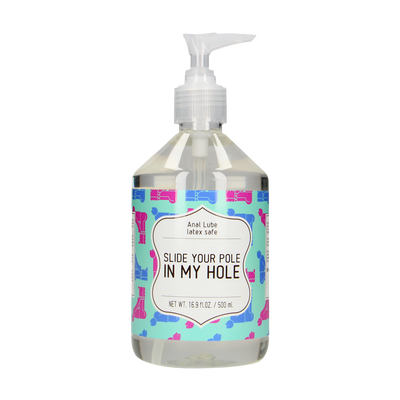 Rutsche deinen Stock in mein Loch - Wasserbasiertes Gleitmittel - 17 fl oz / 500 ml