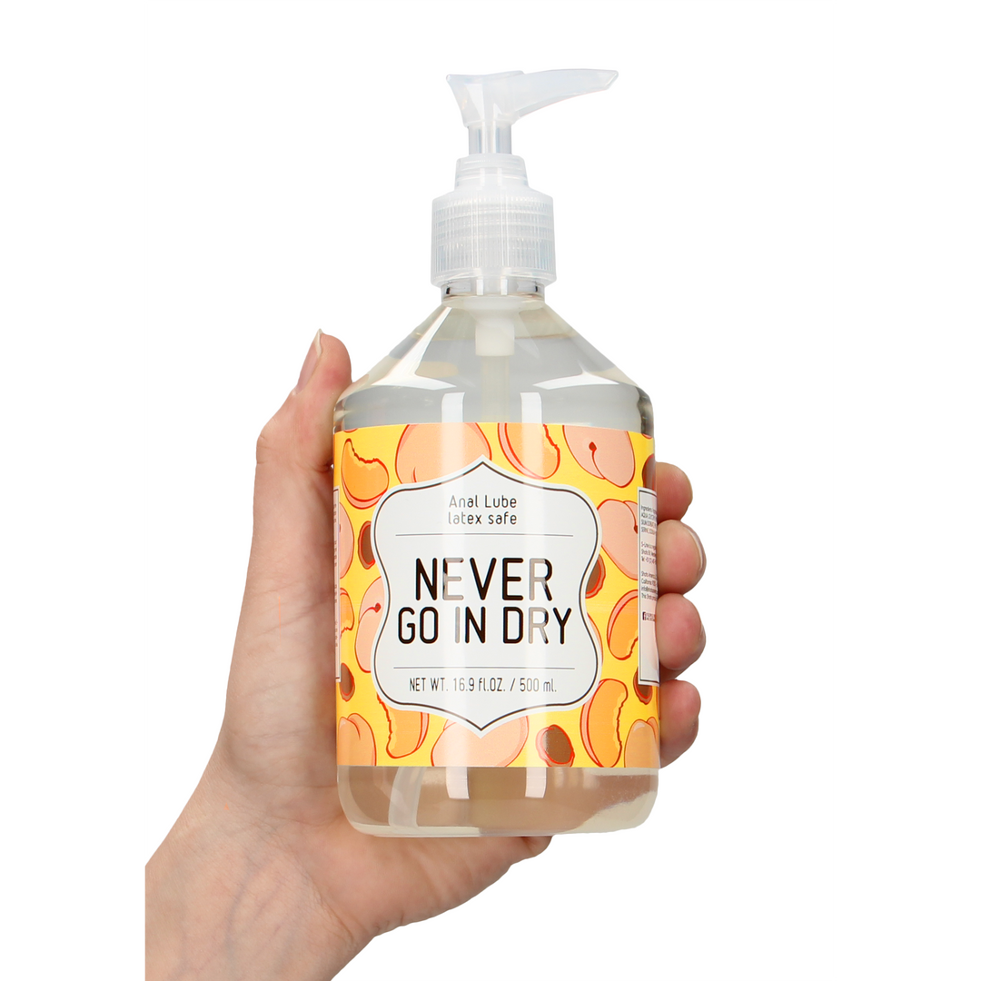 Nie trocken reingehen - Wasserbasierte Analgleitcreme - 17 fl oz / 500 ml