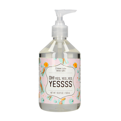 Climax Wasserbasierte Gleitmittel - OH Ja. Ja. Ja. JAAASS - 17 fl oz / 500 ml