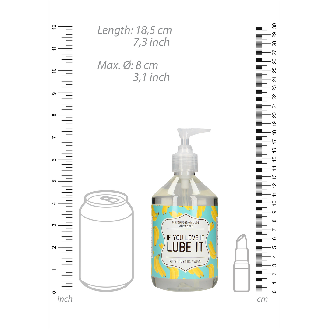 Wenn Sie es lieben. Schmieren Sie es - Masturbationsgel - 17 fl oz / 500 ml