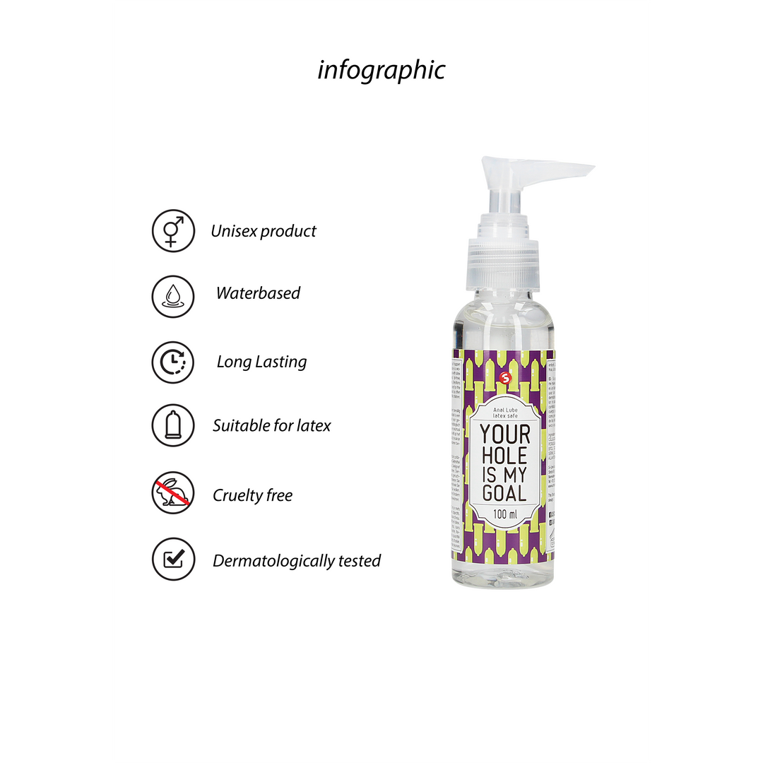 Dein Loch Ist Mein Ziel - Anal Gleitmittel - 3 fl oz / 100 ml