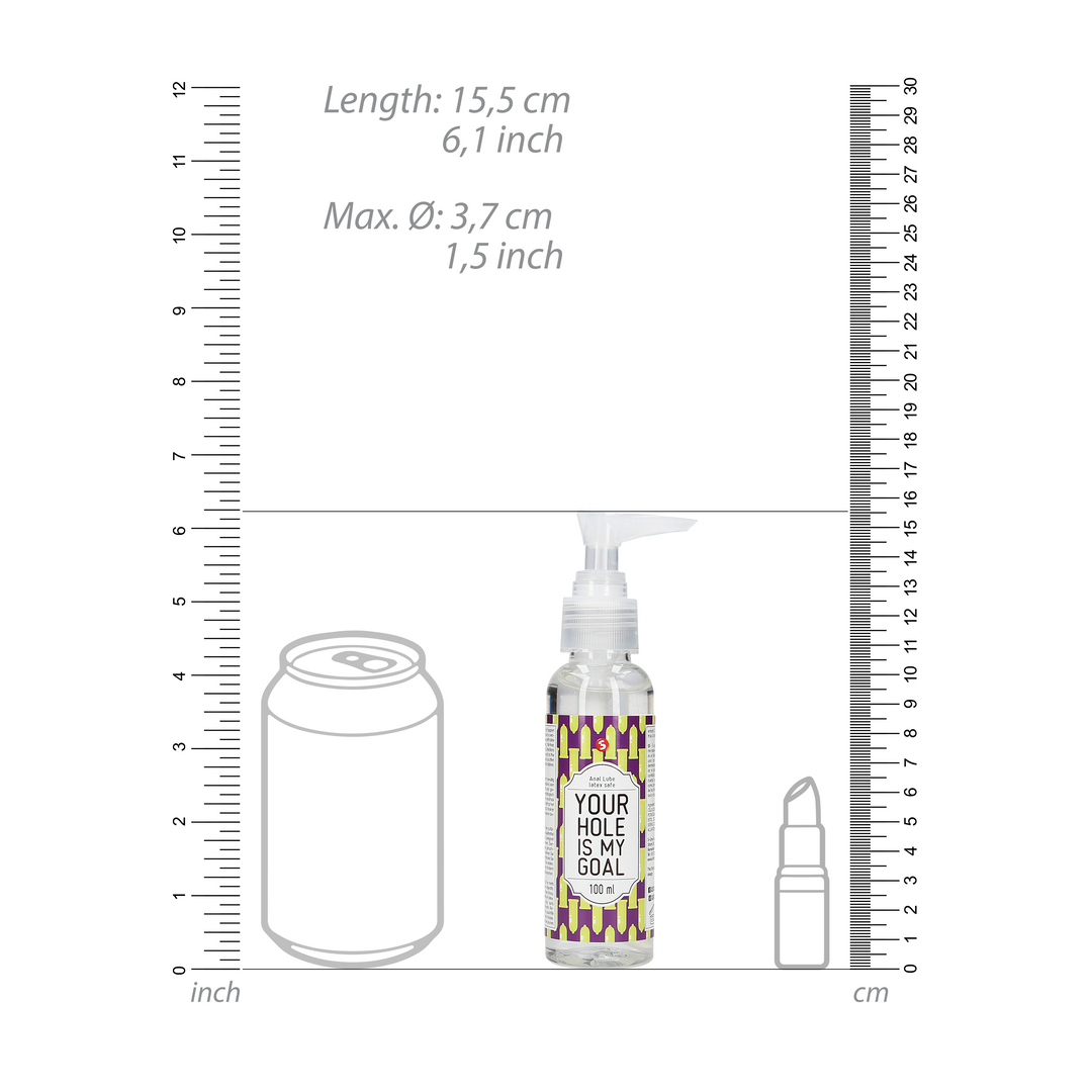 Dein Loch Ist Mein Ziel - Anal Gleitmittel - 3 fl oz / 100 ml