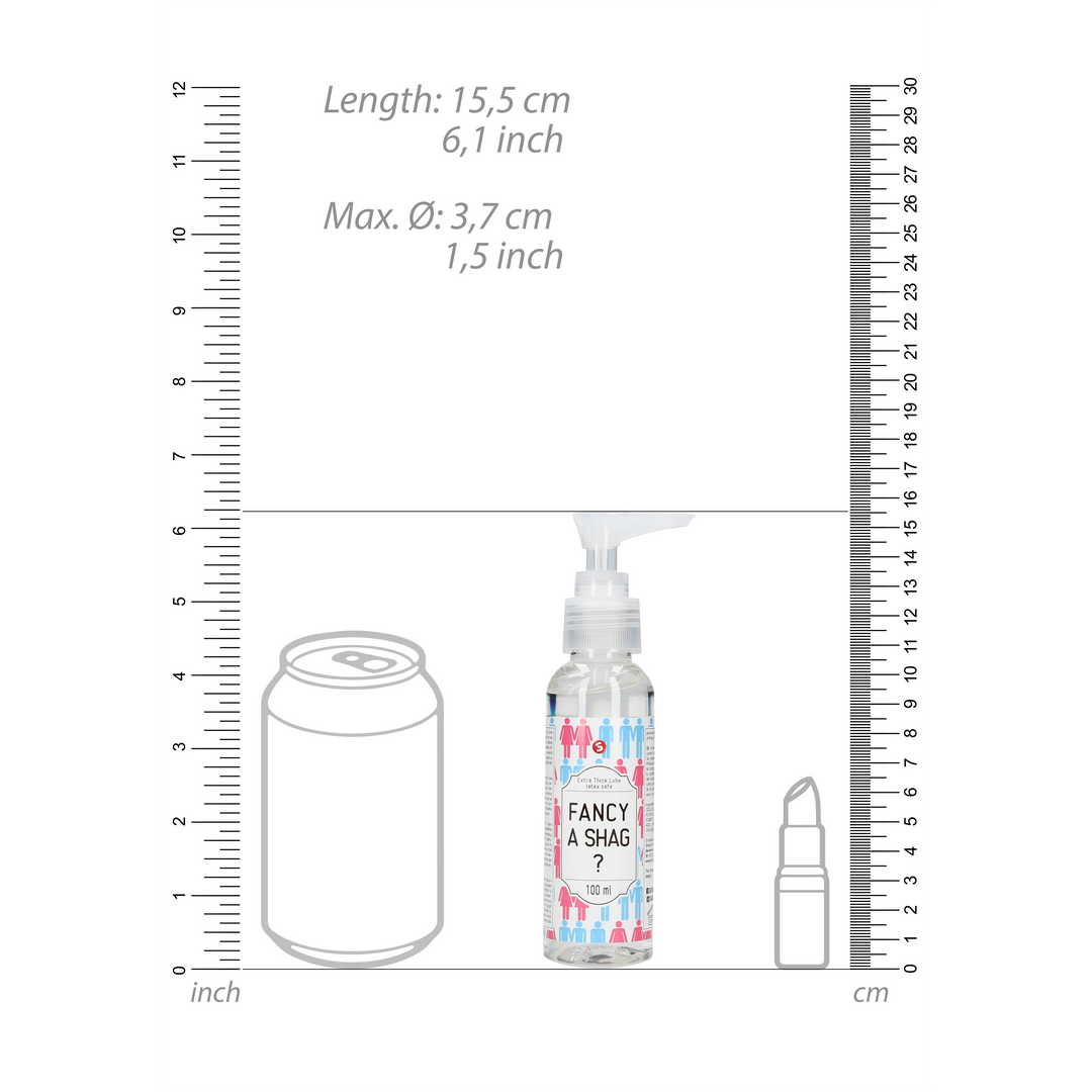 Fancy A Shag? - Extra Dickes Gleitmittel - 3 fl oz / 100 ml