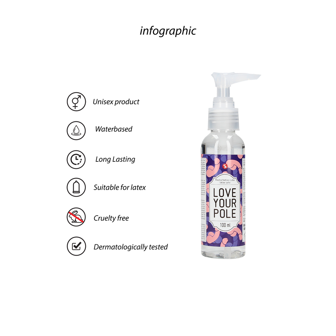 Liebe Deinen Pol - Masturbations-Gleitmittel - 3 fl oz / 100 ml