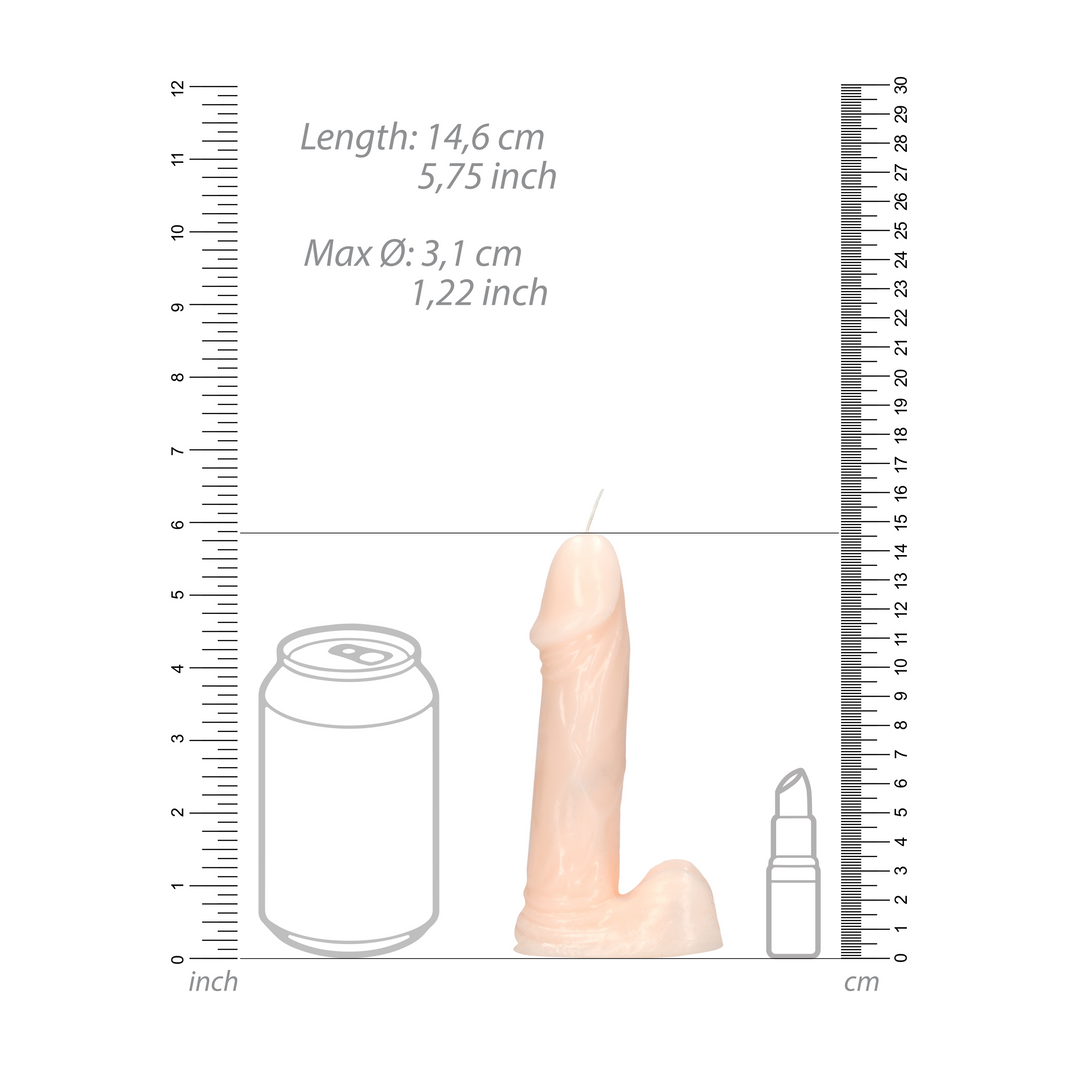 Skandalöse Kerzen - Penis