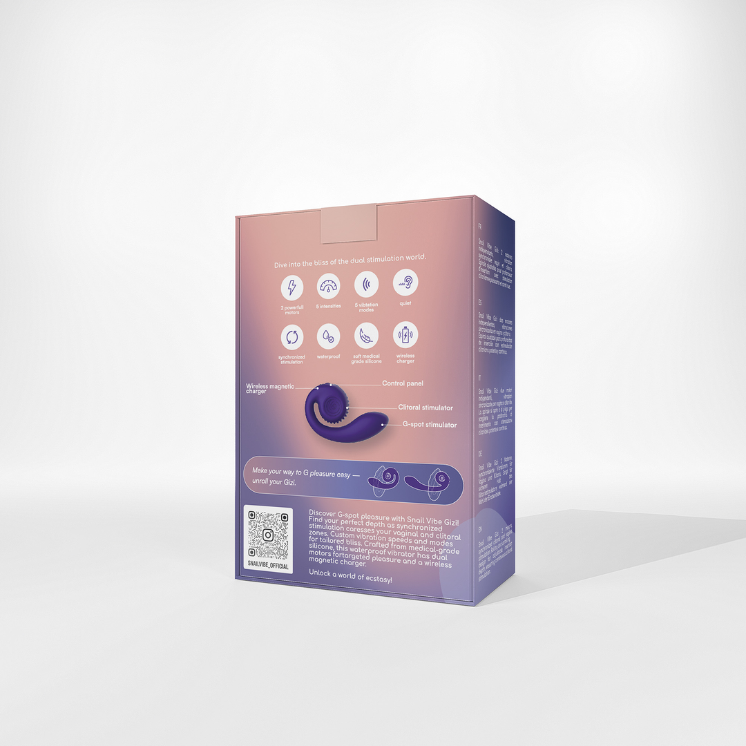GIZI - Dual G-Spot Stimulator - Purple