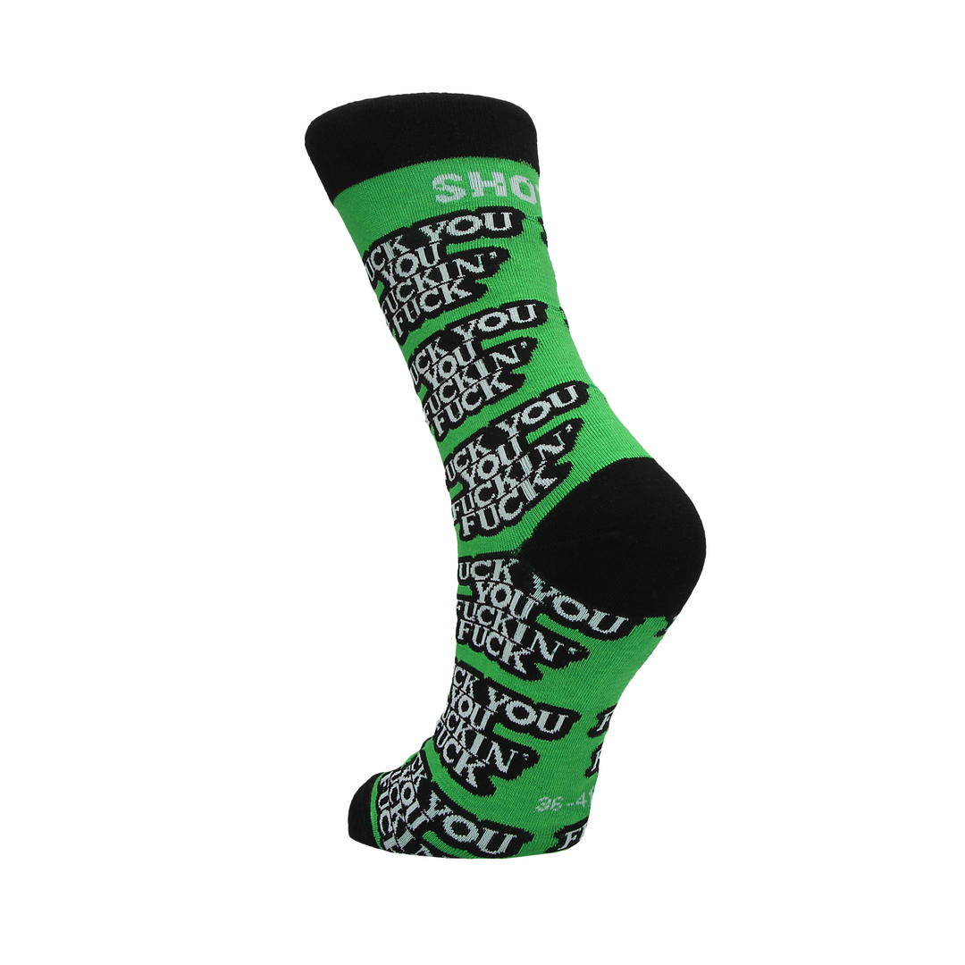 Fuck You Socken - US Größe 2-7,5 / EU Größe 36-41