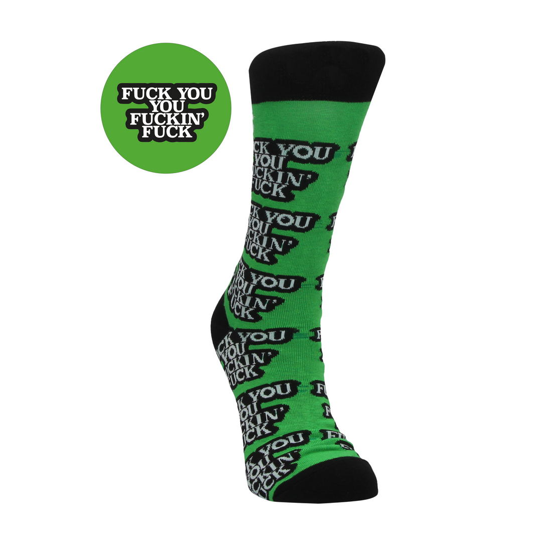 Fuck You Socken - US Größe 2-7,5 / EU Größe 36-41