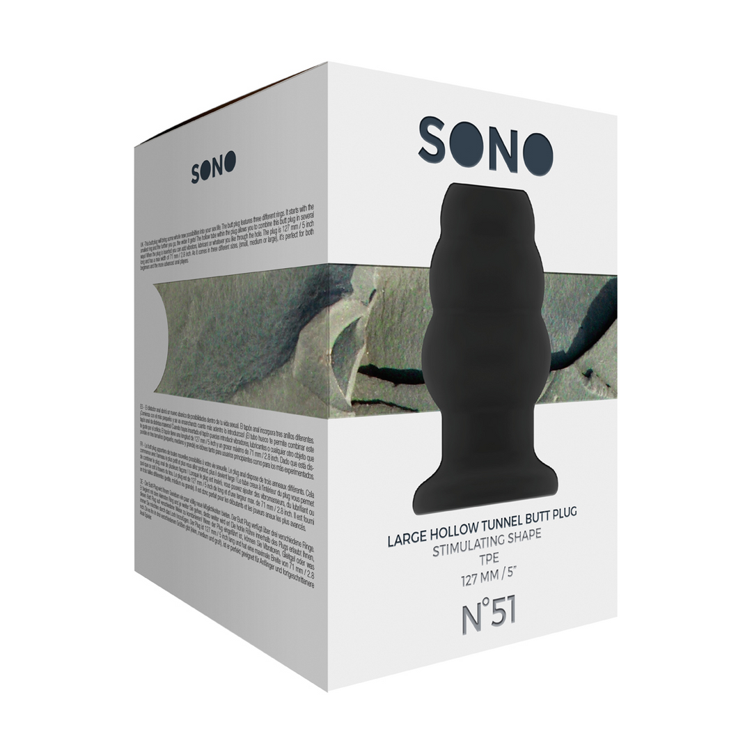 Nr. 51 - Hohl-Tunnel Butt Plug - Groß