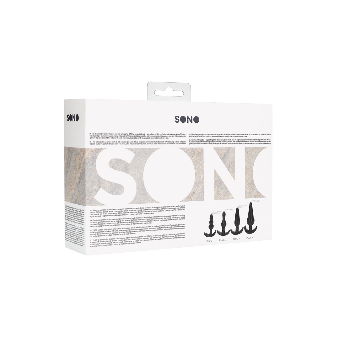 Nr.80 - 4-teiliges Butt Plug Set