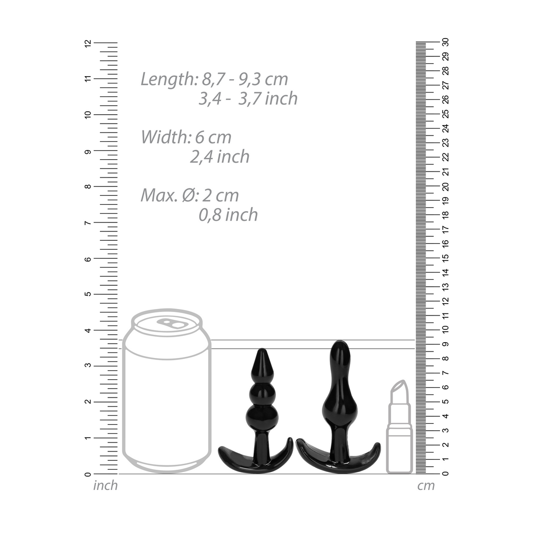 Nr.80 - 4-teiliges Butt Plug Set