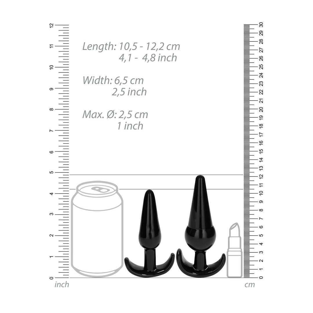 Nr.80 - 4-teiliges Butt Plug Set