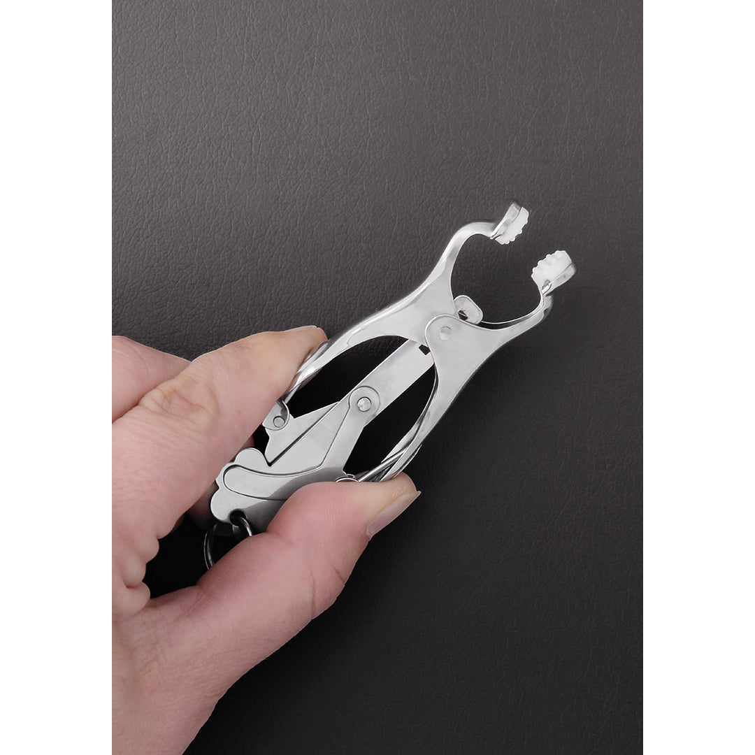 2 Squeezer Teaser Kleeferzange mit Ring