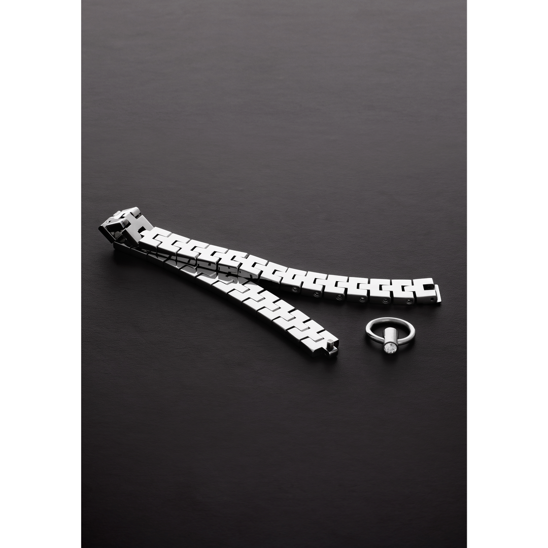 Uhrenarmband Kragen mit Schloss - 17 / 43 cm
