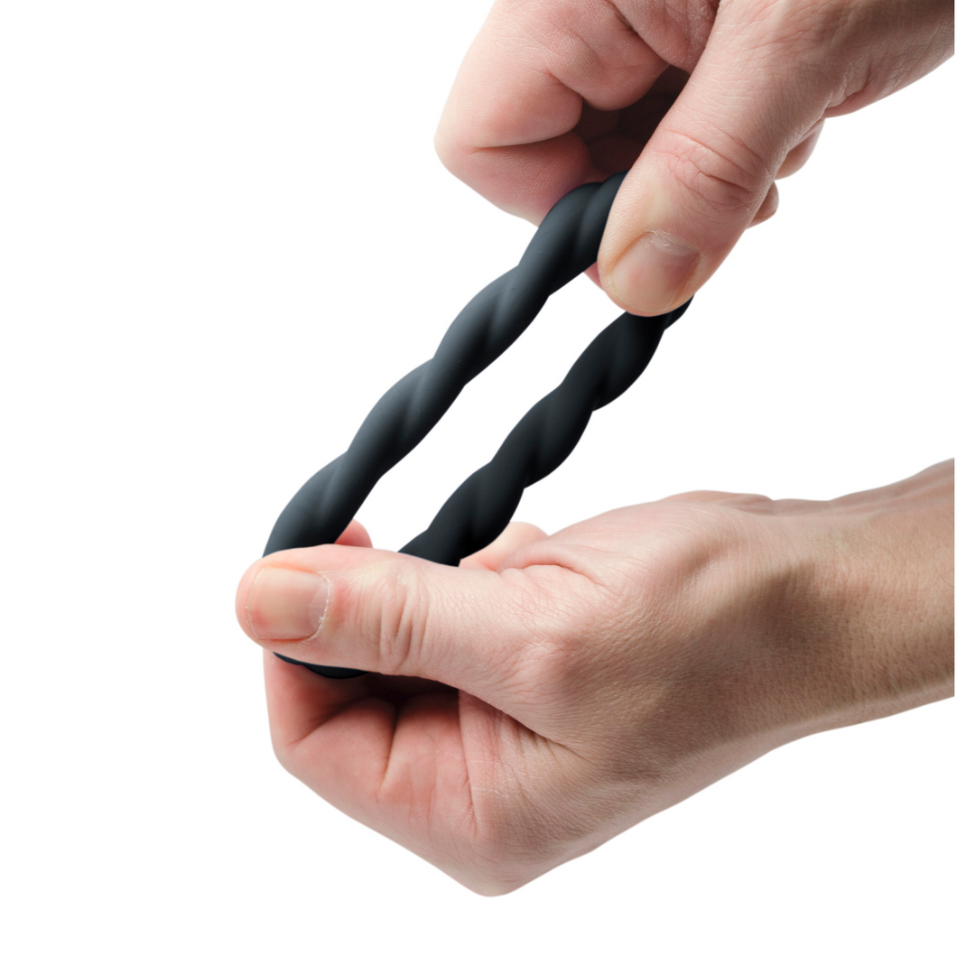 Twist - Non-Vibrating Cockring - Schwarz