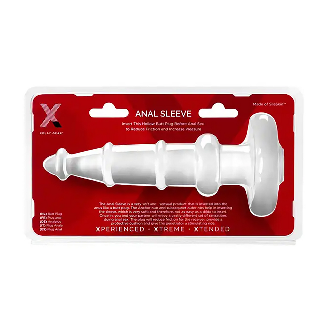 Anal Sleeve Plug - Penis Sleeve und Butt Plug - 7 / 18 cm
