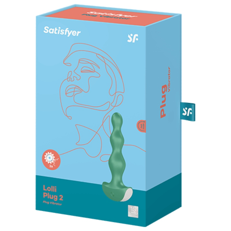 Satisfyer – Lolli Plug 2 Plug Vibrator Grün