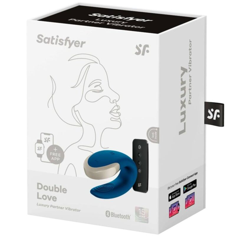 Satisfyer – Double Love Luxury Partner Vibrator Blau