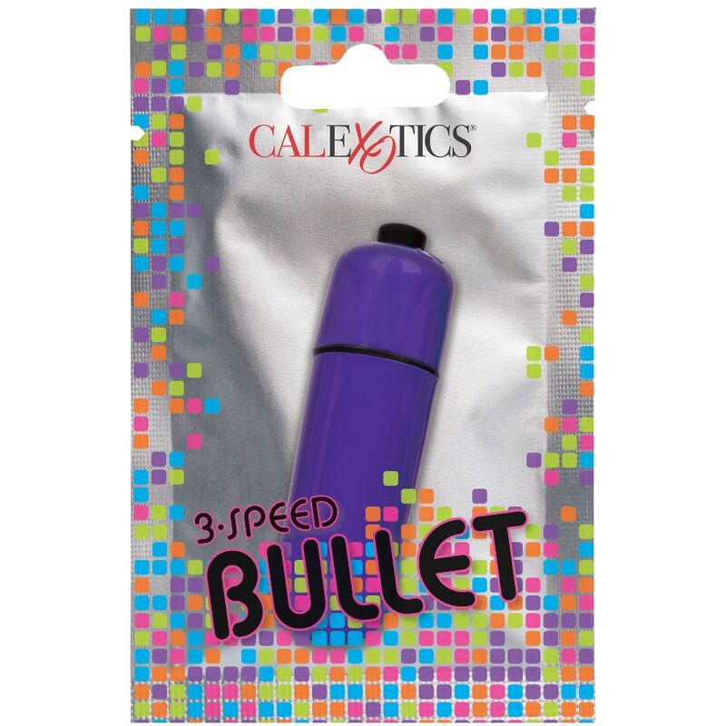 CALEX VIBRIERENDE BULLET 3 GESCHWINDIGKEITEN - LILA
