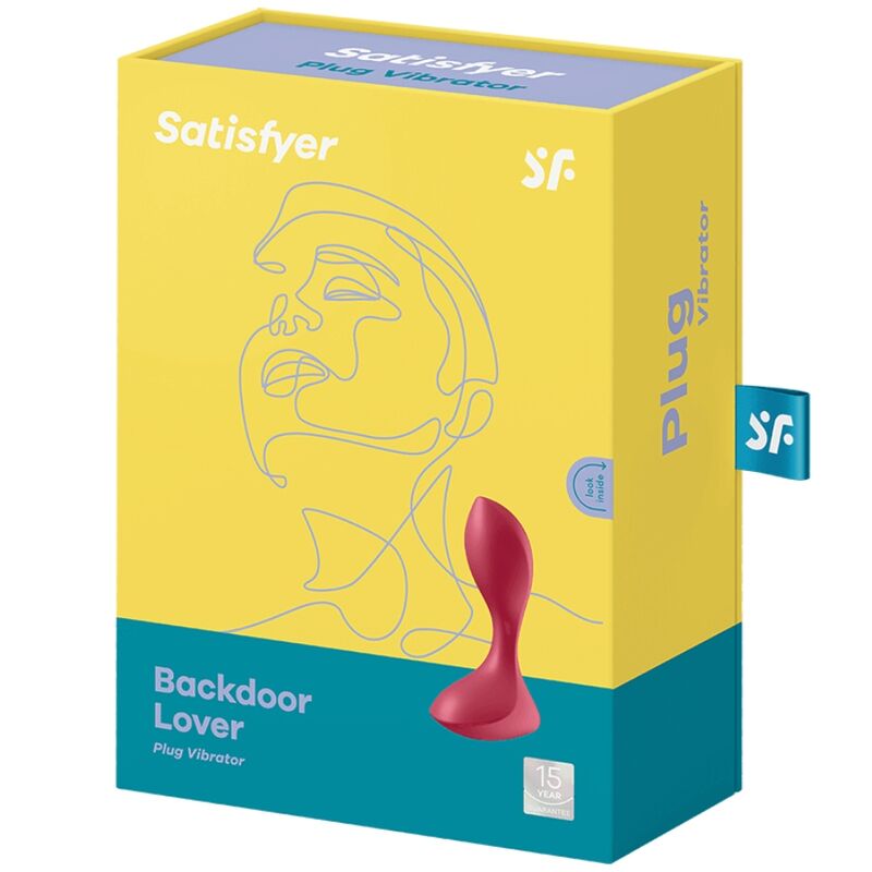 Satisfyer – Backdoor Lover Roter Anal Vibrator Stecker Rot