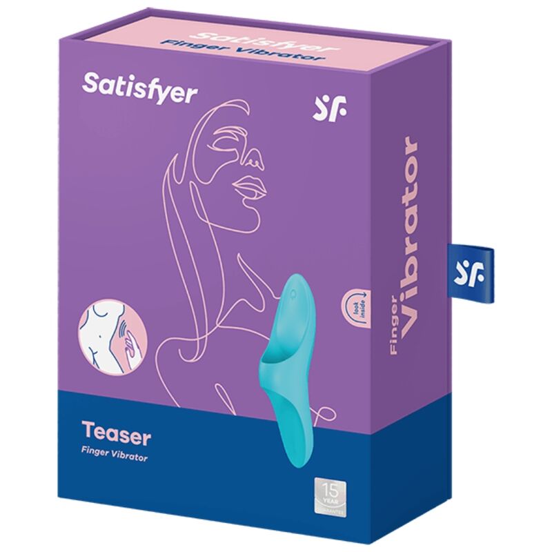 Satisfyer – Teaser Fingervibrator Blaues Licht