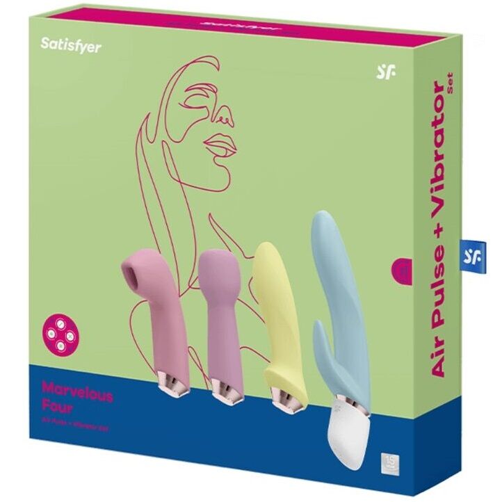 Satisfyer – Marvelous Four Vibrator und Luftpulsset