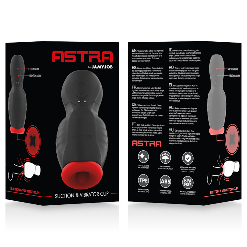 JAMYJOB - ASTRA ORAL EXTREME VIBRATION UND SAUGUNG