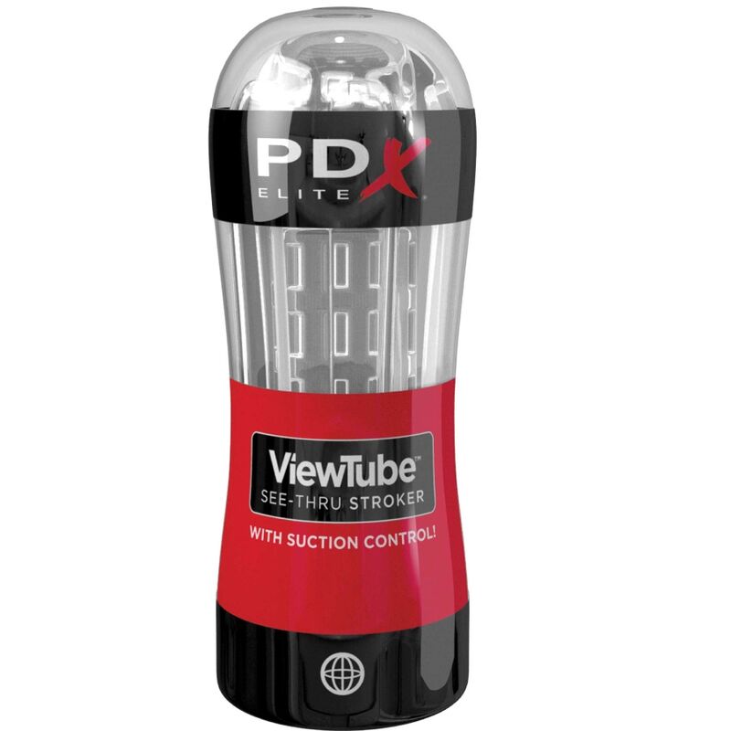PDX ELITE - STROKER MASTURBATOR VIEWTUBE CONTROL SAUGKLAR