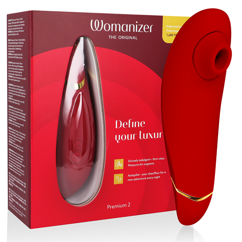 Womanizer – Premium 2 Klitoralstimulator Bordeaux