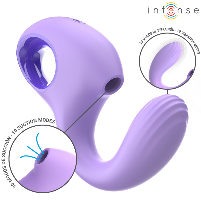 INTENSE - BAXTER VIBRATOR & STIMULATOR VIOLETT