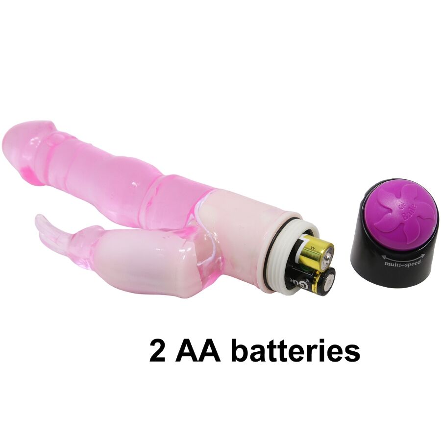Baile – Waves Of Pleasure Fantasy Vibrator mit Kaninchen 23 cm