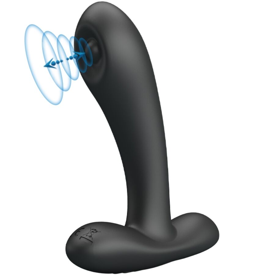 PRETTY LOVE - REMINGTON ANAL- UND VAGINAL-VIBRATIONSMASSAGER SCHWARZ