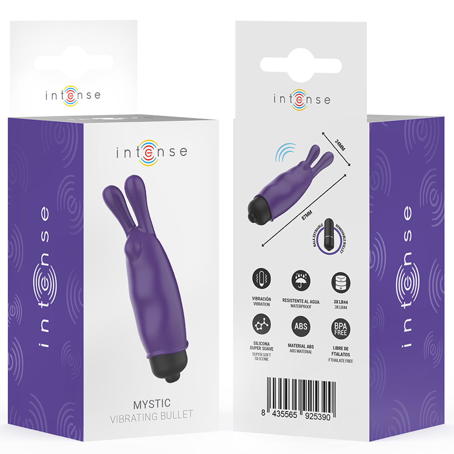 INTENSE - MYSTIC PURPLE VIBRIERENDES BULLET 8,7 X 2,4 CM
