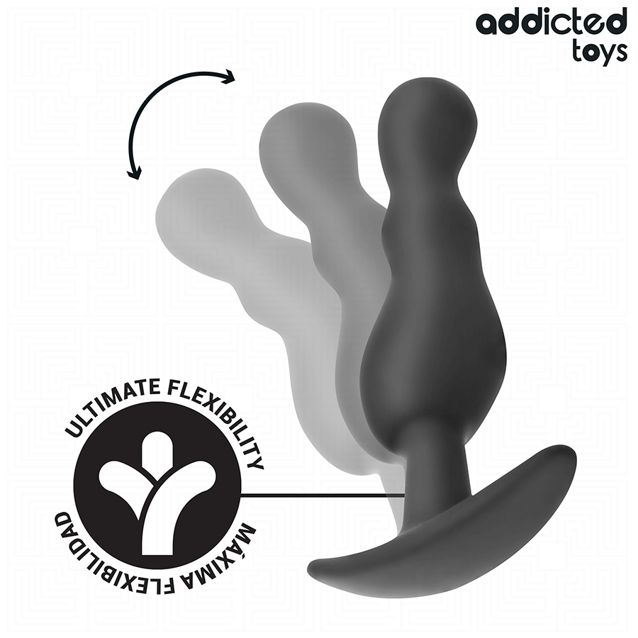 ADDICTED TOYS - 3ER-SET ANALPLUG MODELL 1