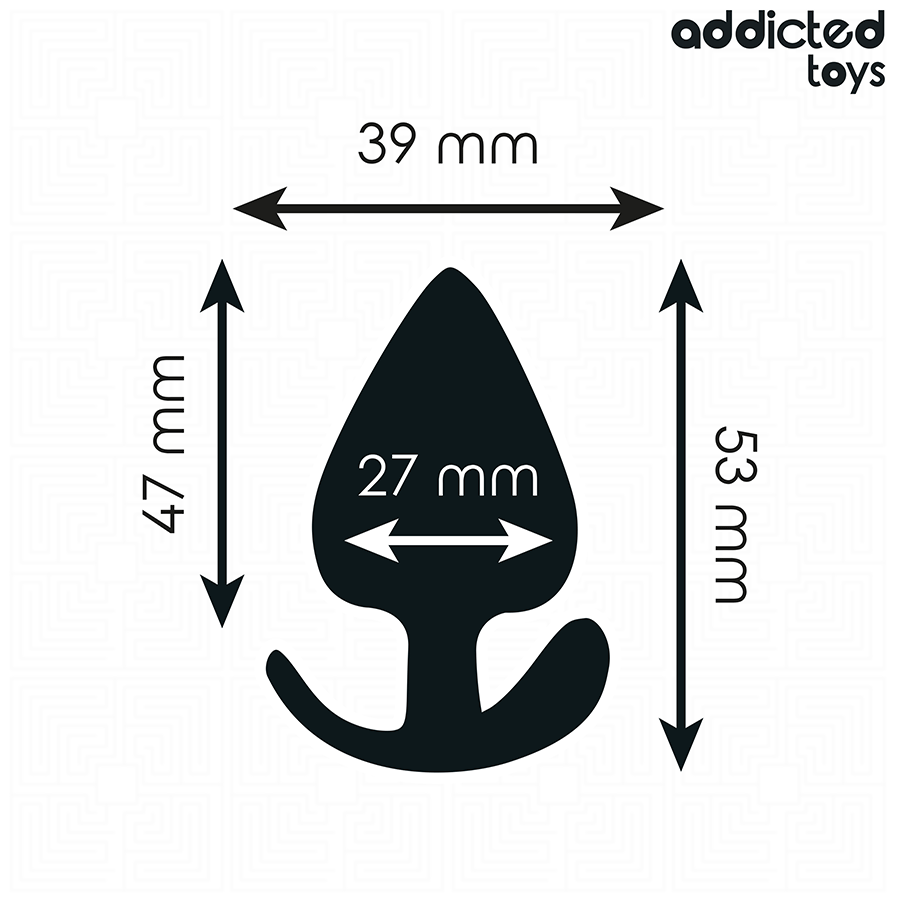 ADDICTED TOYS - ANALSTECKER GRÖSSE S 5,3 CM