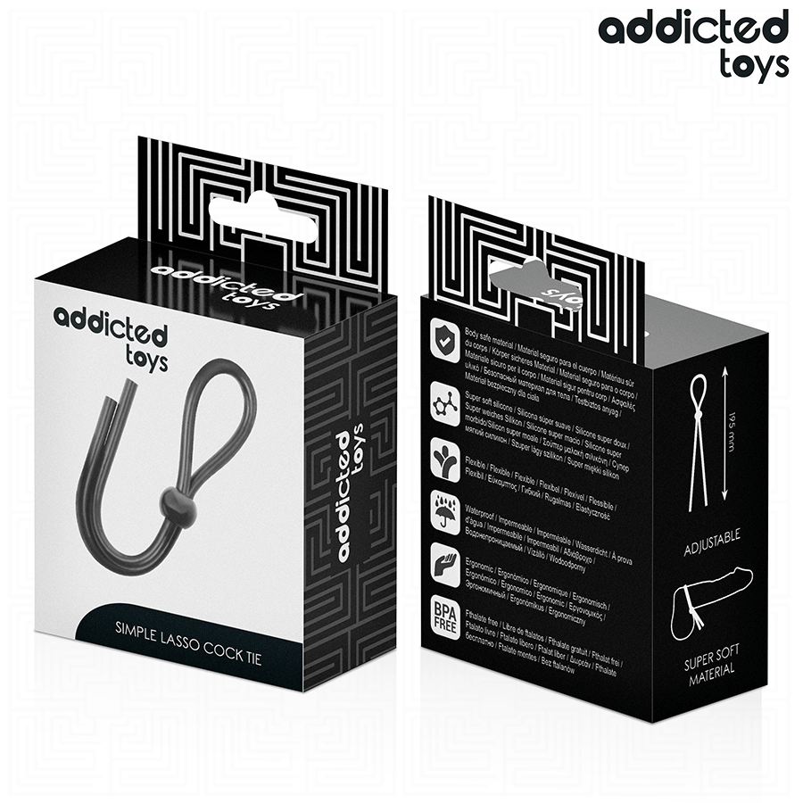 ADDICTED TOYS - SILIKONSEIL FÜR DEN EINZELSCHLEIFEN-PENIS