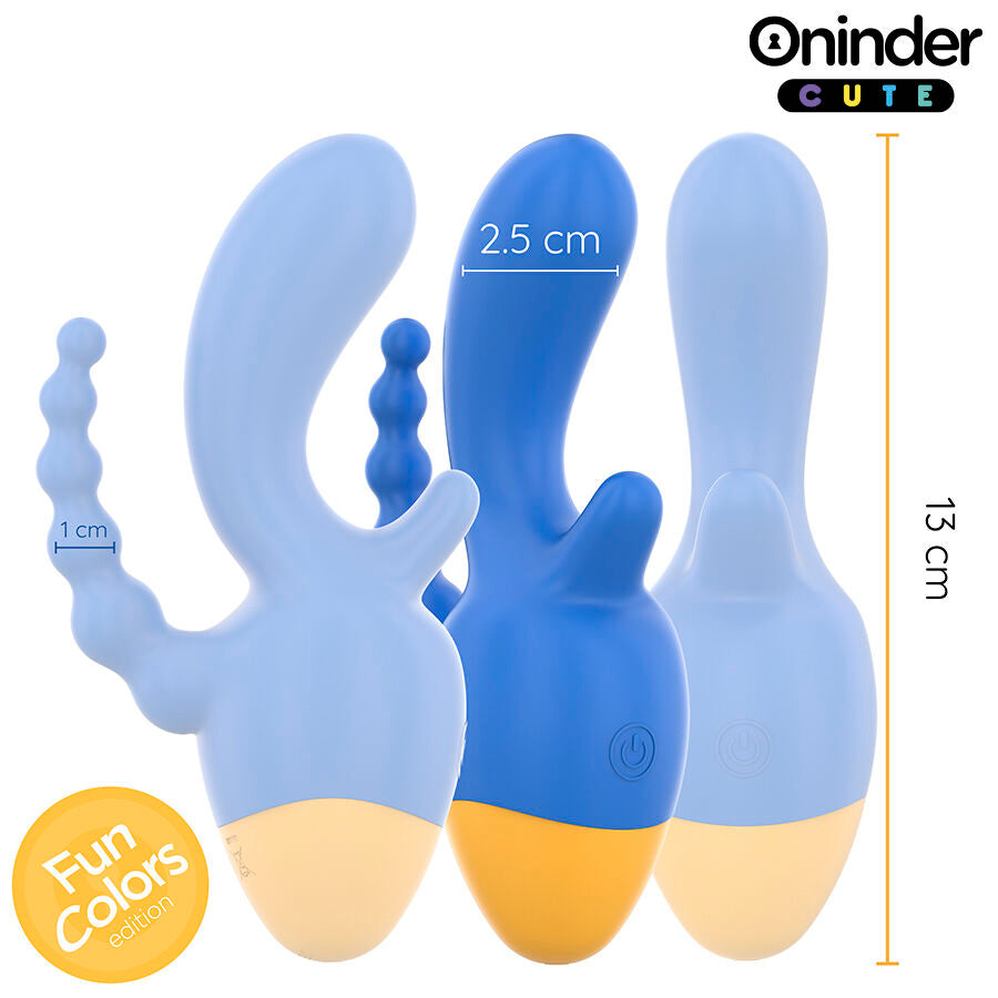 ONINDER CUTE - LOVE 3 SOME DREIFACHVIBRATOR - KOSTENLOSE WELTWEITE APP