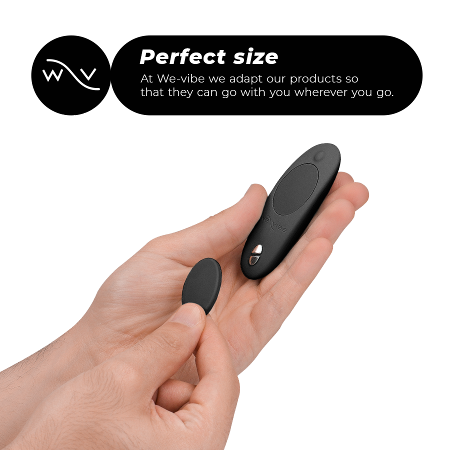 WE-VIBE - MOXIE + SCHWARZER KLITORALVIBRATOR