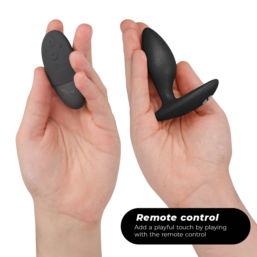 WE-VIBE - VECTOR+ SCHWARZES PROSTATAMASSAGER