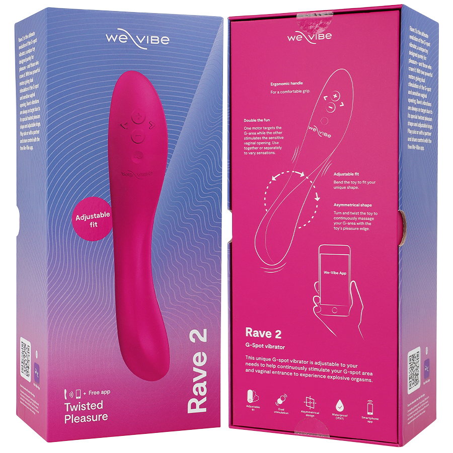 We-Vibe – Rave 2 G-Spot-Vibrator Rosa