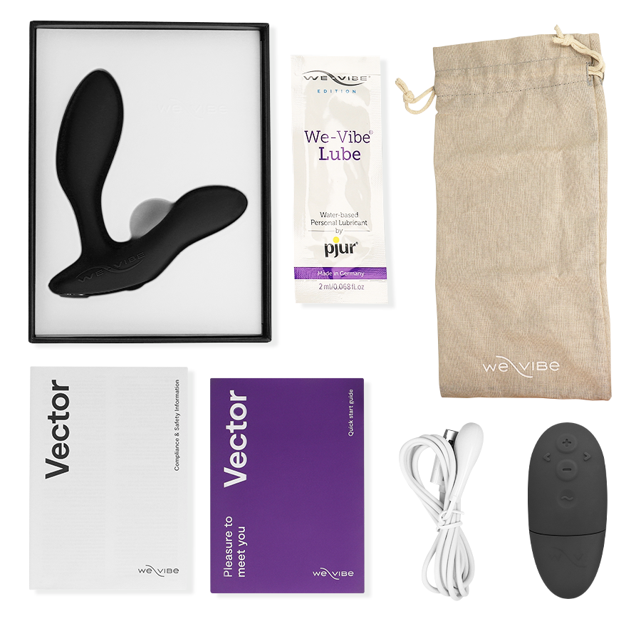 WE-VIBE - DITTO+ ANAL PLUG VIBRATOR SCHWARZ