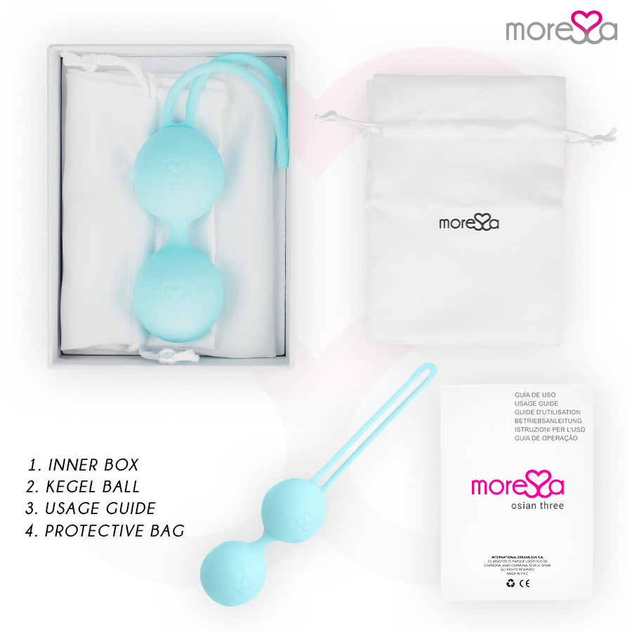 MORESSA - OSIAN DREI PREMIUM TÜRKIS-SILIKON