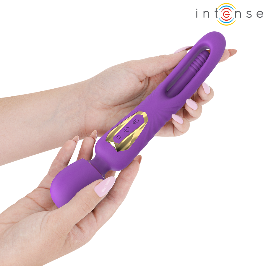 INTENSE - CHRISTY VIBRIERENDER STAB MIT SCHNAPPENDER ZUNGE