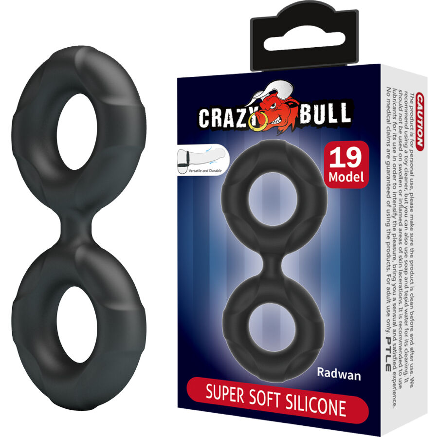 CRAZY BULL - RADWAN DOPPELTER SILIKONRING MODELL 19