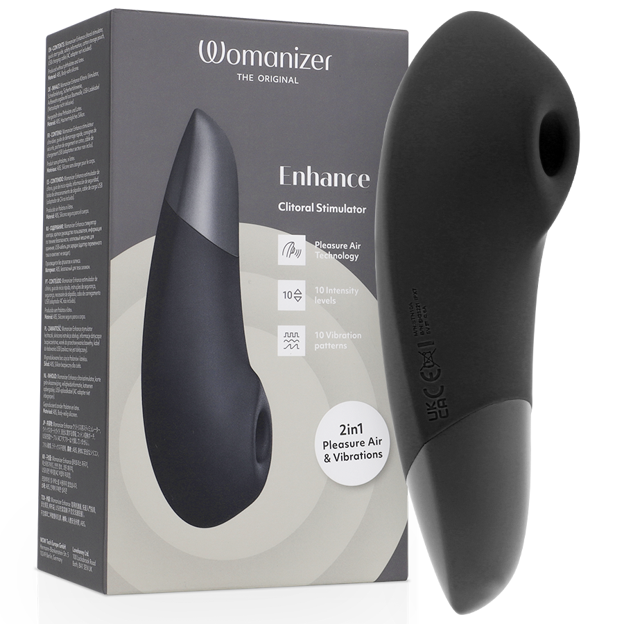 Womanizer – Verbesserung der Klitorisstimulation Schwarz