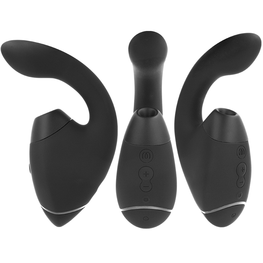 Womanizer – Duo Next Doppelter Klitoris- & G-Punkt-Stimulator Schwarz