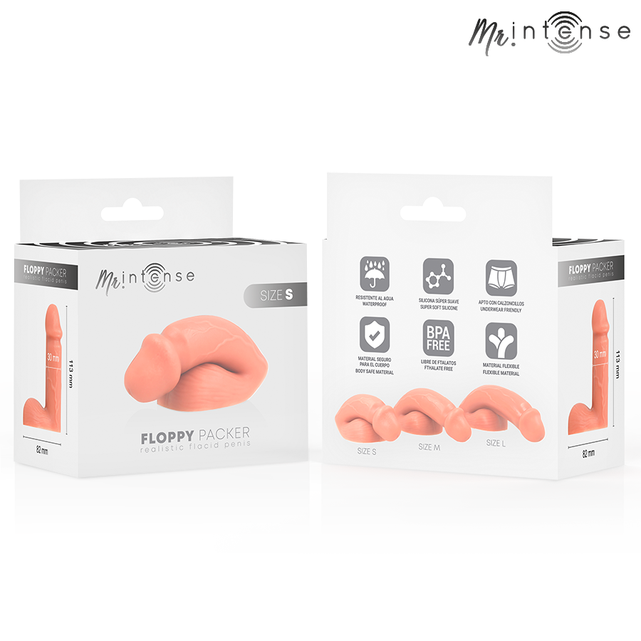 MR INTENSE - FLOPPY SIZE S REALISTIC PACKER
