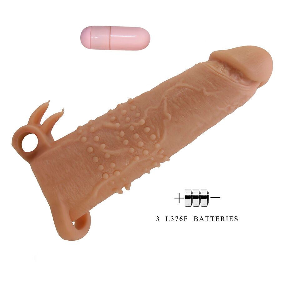 PRETTY LOVE - QUILLON PENISHÜLLE MIT KLITORISSTIMULATOR UND VIBRATION