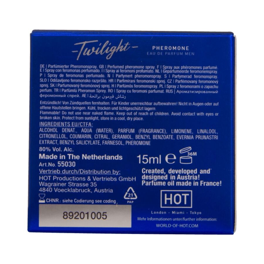 HOT - TWILIGHT PHEROMON PARFUM FÜR MÄNNER 15 ML